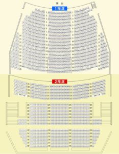 熊本市民会館座席画像