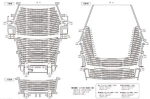 埼玉ウェスタ川越 大ホール座席